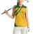 South Africa Cricket World Cup 2024 Women Sleeveless Polo Shirt Proteas Make Champions - Wonder Print Shop