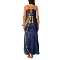 Sri Lanka Cricket World Cup 2024 Family Matching Tank Maxi Dress and Hawaiian Shirt Shri Lanka Jathika Crikat Kandayama - Wonder Print Shop