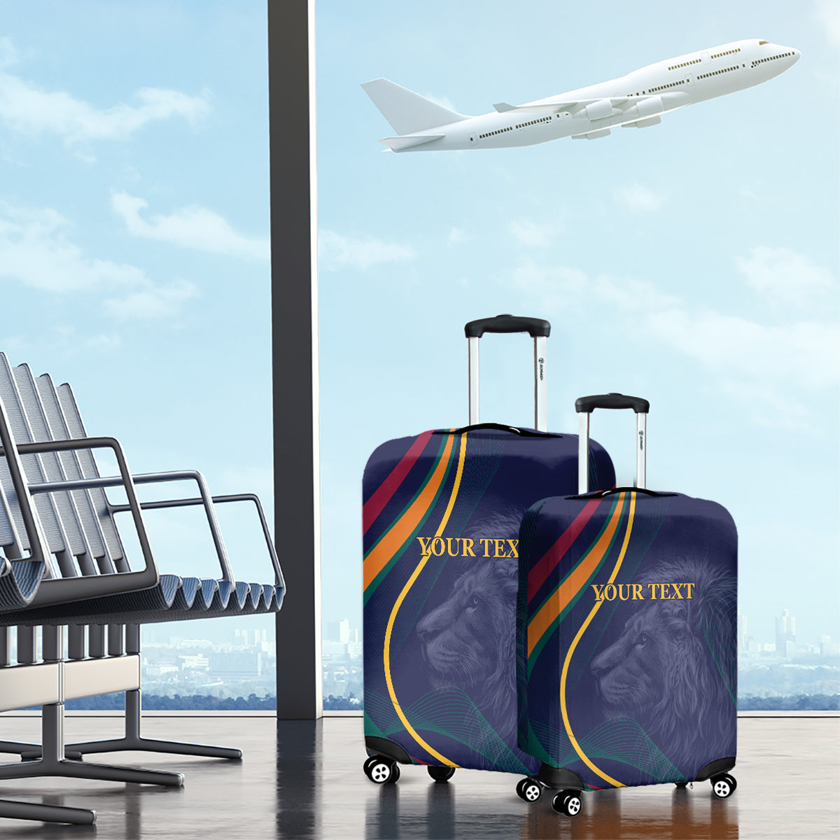 Sri Lanka Cricket World Cup 2024 Luggage Cover Shri Lanka Jathika Crikat Kandayama - Wonder Print Shop