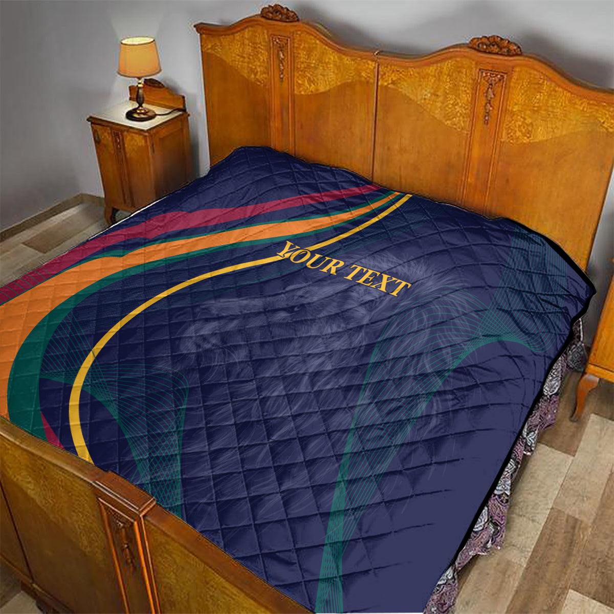Sri Lanka Cricket World Cup 2024 Quilt Shri Lanka Jathika Crikat Kandayama - Wonder Print Shop
