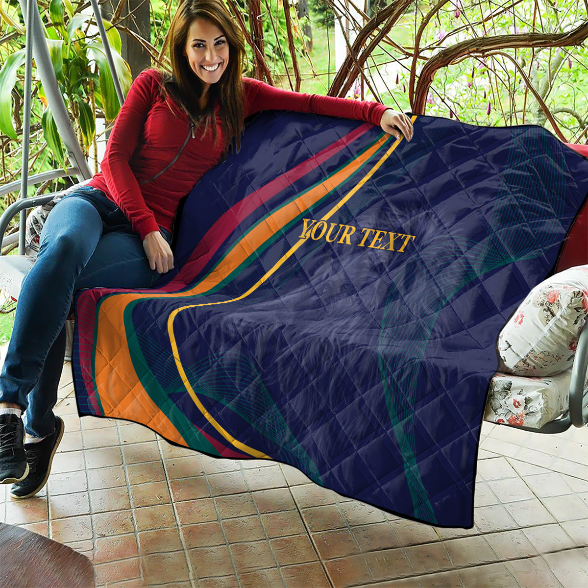 Sri Lanka Cricket World Cup 2024 Quilt Shri Lanka Jathika Crikat Kandayama - Wonder Print Shop