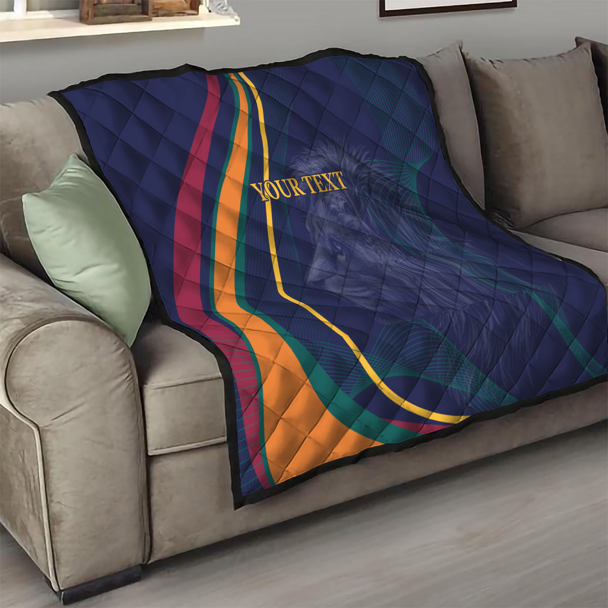 Sri Lanka Cricket World Cup 2024 Quilt Shri Lanka Jathika Crikat Kandayama - Wonder Print Shop