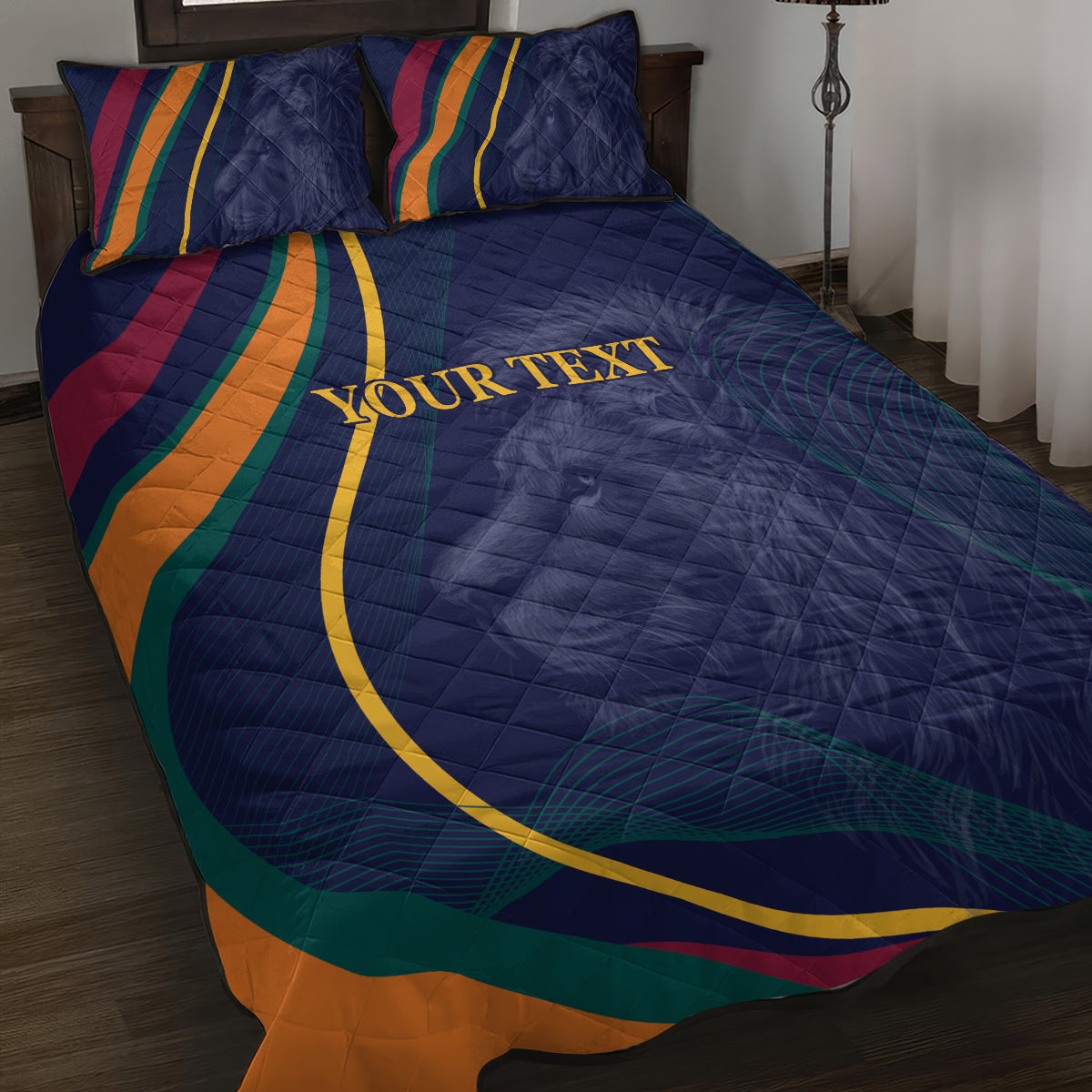 Sri Lanka Cricket World Cup 2024 Quilt Bed Set Shri Lanka Jathika Crikat Kandayama - Wonder Print Shop