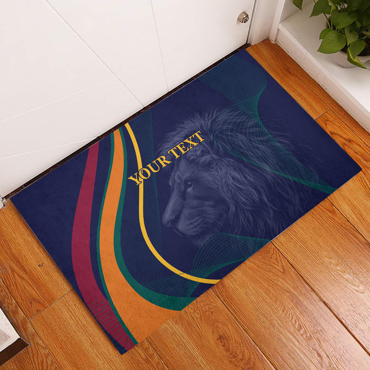 Sri Lanka Cricket World Cup 2024 Rubber Doormat Shri Lanka Jathika Crikat Kandayama - Wonder Print Shop