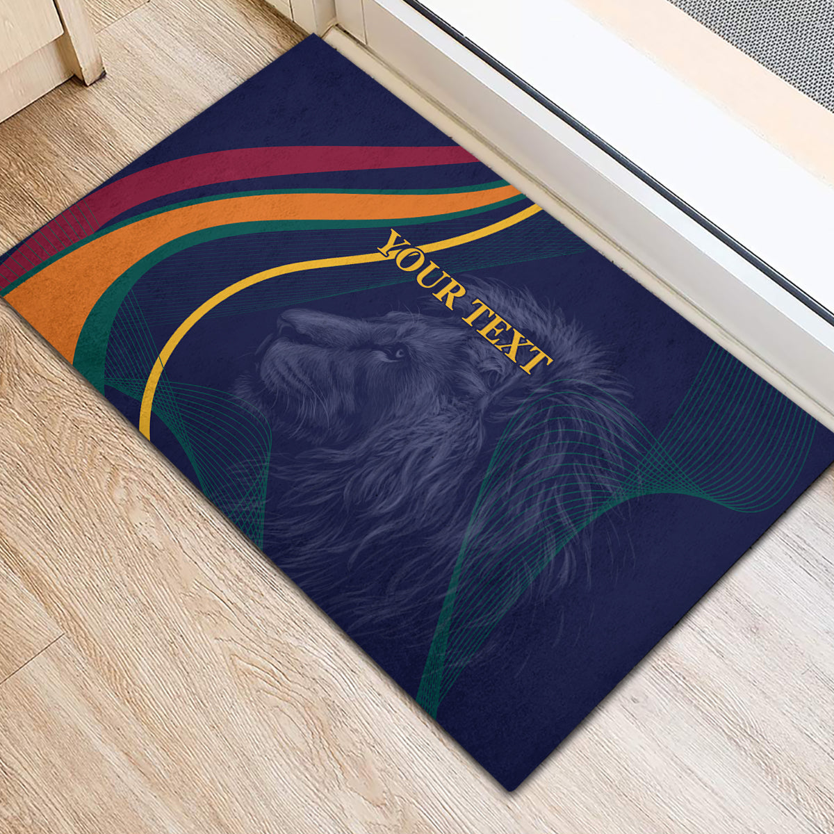 Sri Lanka Cricket World Cup 2024 Rubber Doormat Shri Lanka Jathika Crikat Kandayama - Wonder Print Shop