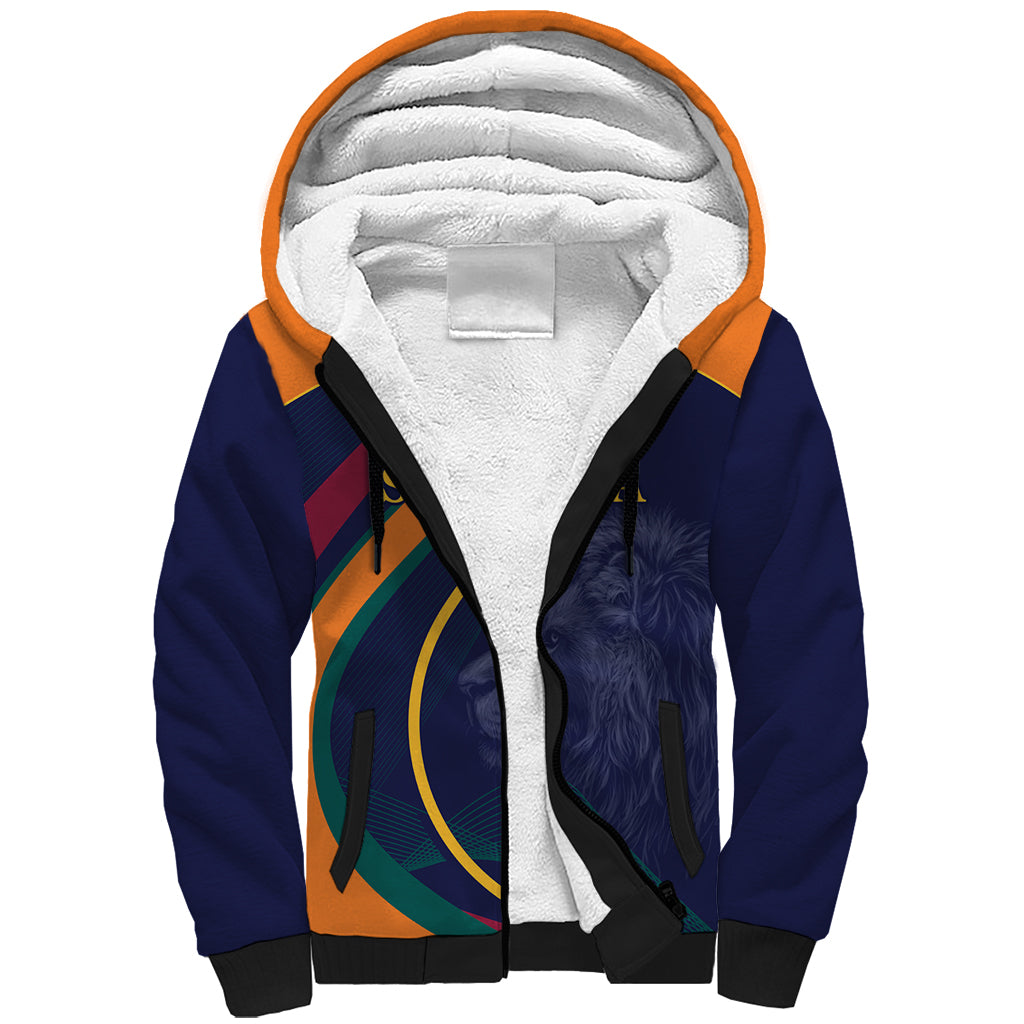 Sri Lanka Cricket World Cup 2024 Sherpa Hoodie Shri Lanka Jathika Crikat Kandayama - Wonder Print Shop