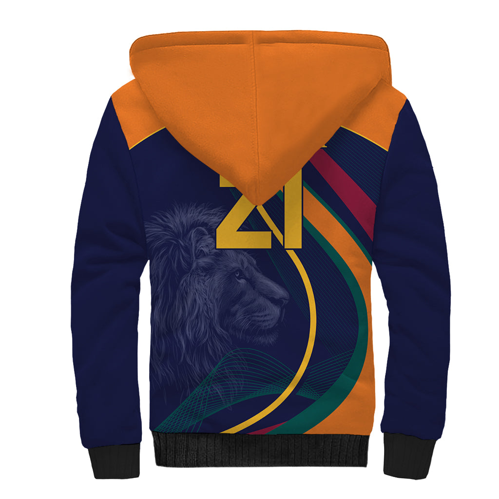 Sri Lanka Cricket World Cup 2024 Sherpa Hoodie Shri Lanka Jathika Crikat Kandayama - Wonder Print Shop