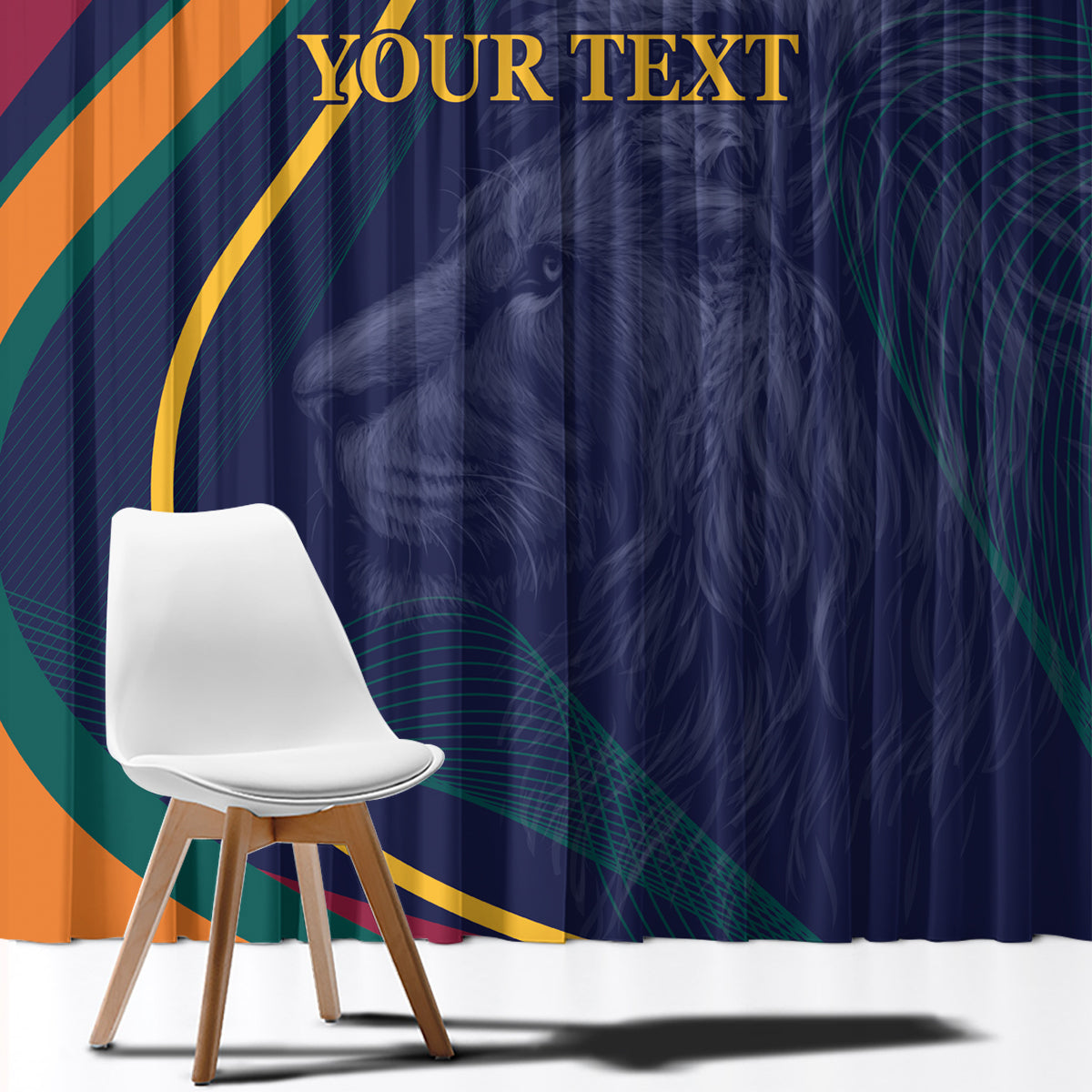 Sri Lanka Cricket World Cup 2024 Window Curtain Shri Lanka Jathika Crikat Kandayama - Wonder Print Shop