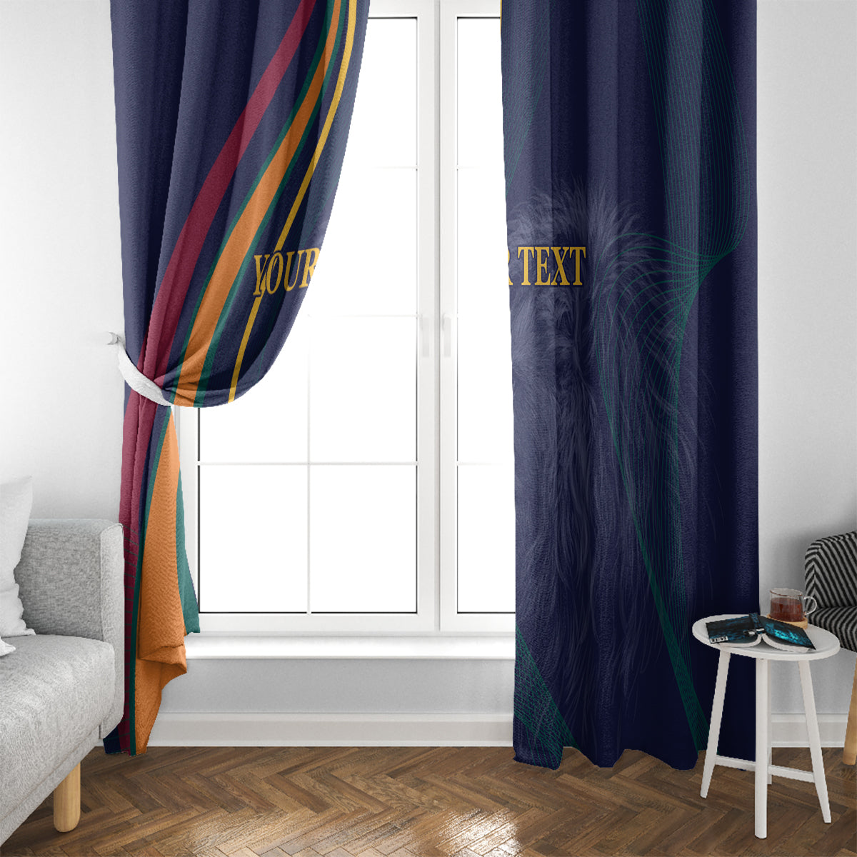 Sri Lanka Cricket World Cup 2024 Window Curtain Shri Lanka Jathika Crikat Kandayama - Wonder Print Shop