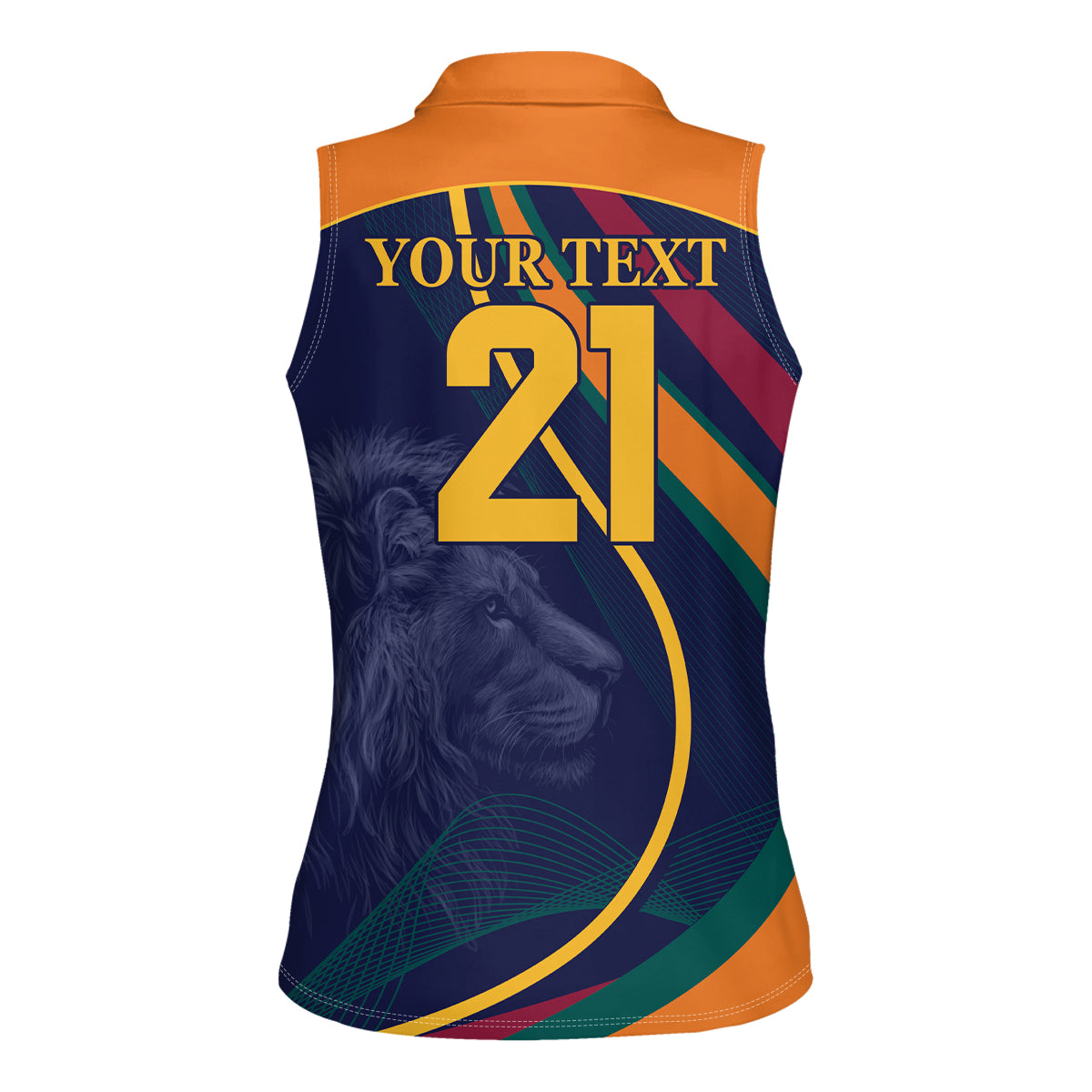 Sri Lanka Cricket World Cup 2024 Women Sleeveless Polo Shirt Shri Lanka Jathika Crikat Kandayama - Wonder Print Shop