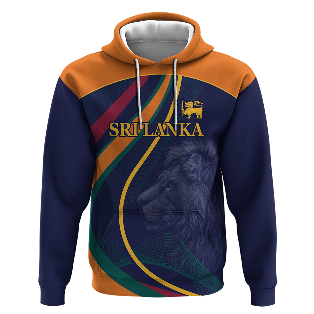 Sri Lanka Cricket World Cup 2024 Zip Hoodie Shri Lanka Jathika Crikat Kandayama - Wonder Print Shop