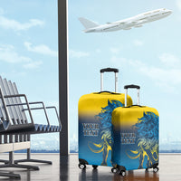 Sri Lanka Luggage Cover With Lions Version - Wonder Print Shop