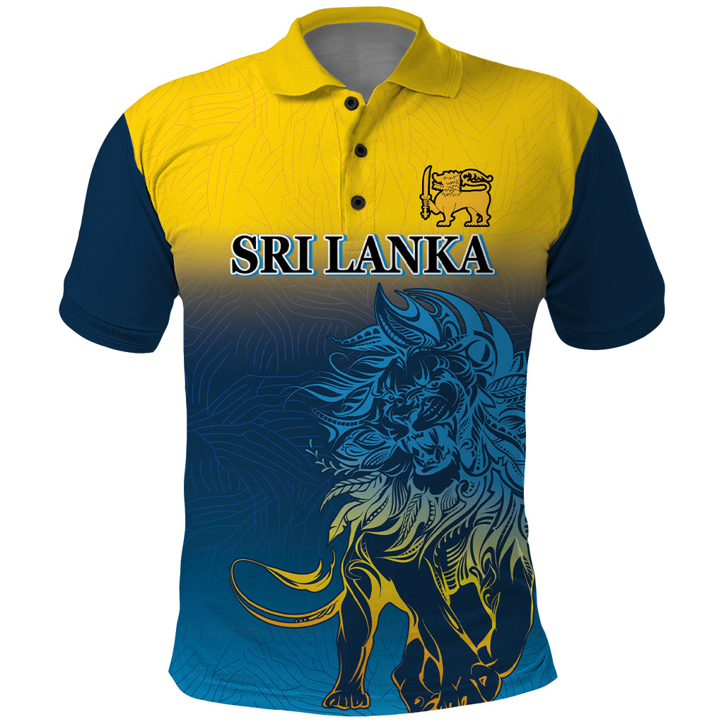 Sri Lanka Polo Shirt With Lions Version