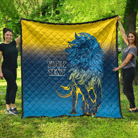 Sri Lanka Quilt With Lions Version - Wonder Print Shop
