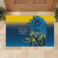 Sri Lanka Rubber Doormat With Lions Version - Wonder Print Shop