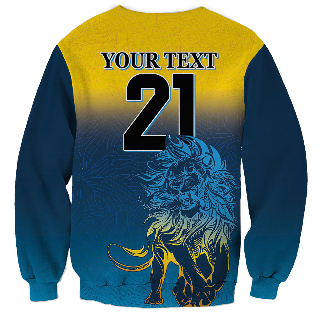 Sri Lanka Sweatshirt With Lions Version - Wonder Print Shop