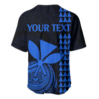 Custom Hawaii Baseball Jersey King Kamehameha - Blue LT9 - Wonder Print Shop