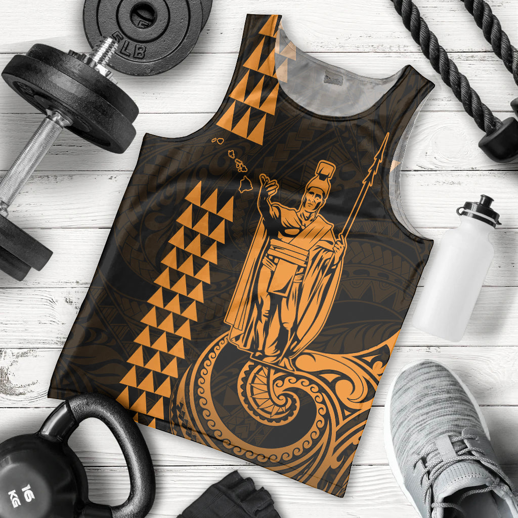 custom-hawaii-men-tank-top-king-kamehameha-gold