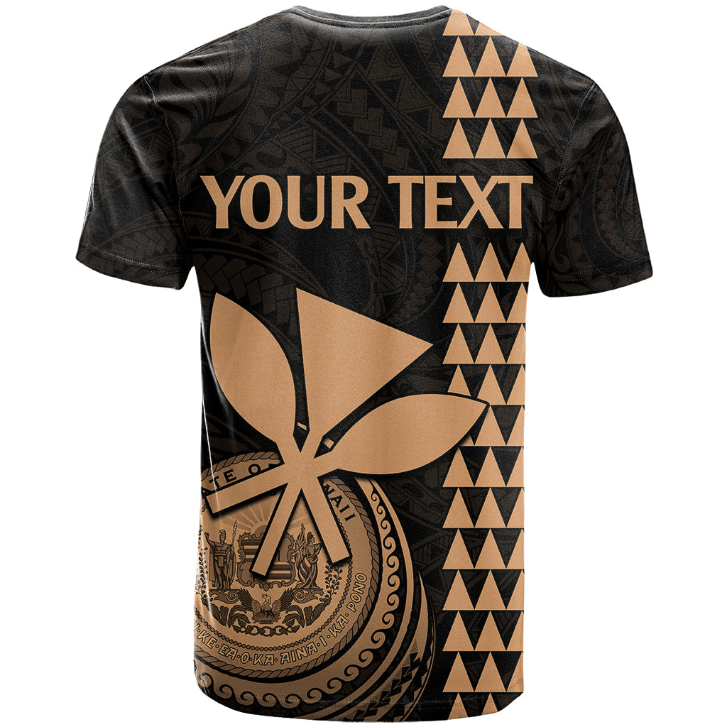 Custom Hawaii T Shirt King Kamehameha - Nude - Wonder Print Shop