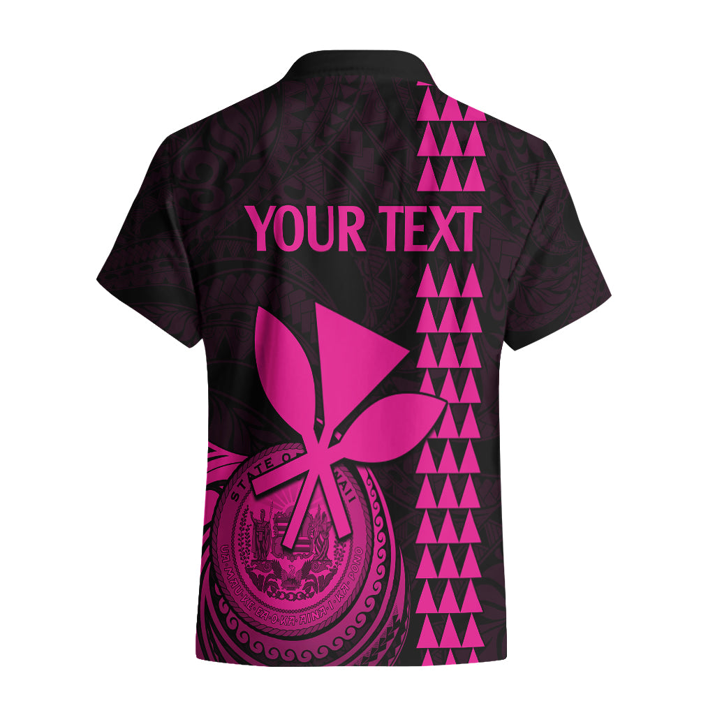 Custom Hawaii Hawaiian Shirt King Kamehameha - Pink - Wonder Print Shop