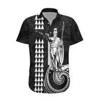 Custom Hawaii Hawaiian Shirt King Kamehameha - White - Wonder Print Shop