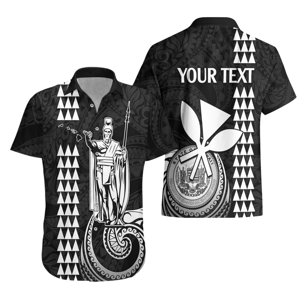 Custom Hawaii Hawaiian Shirt King Kamehameha - White - Wonder Print Shop