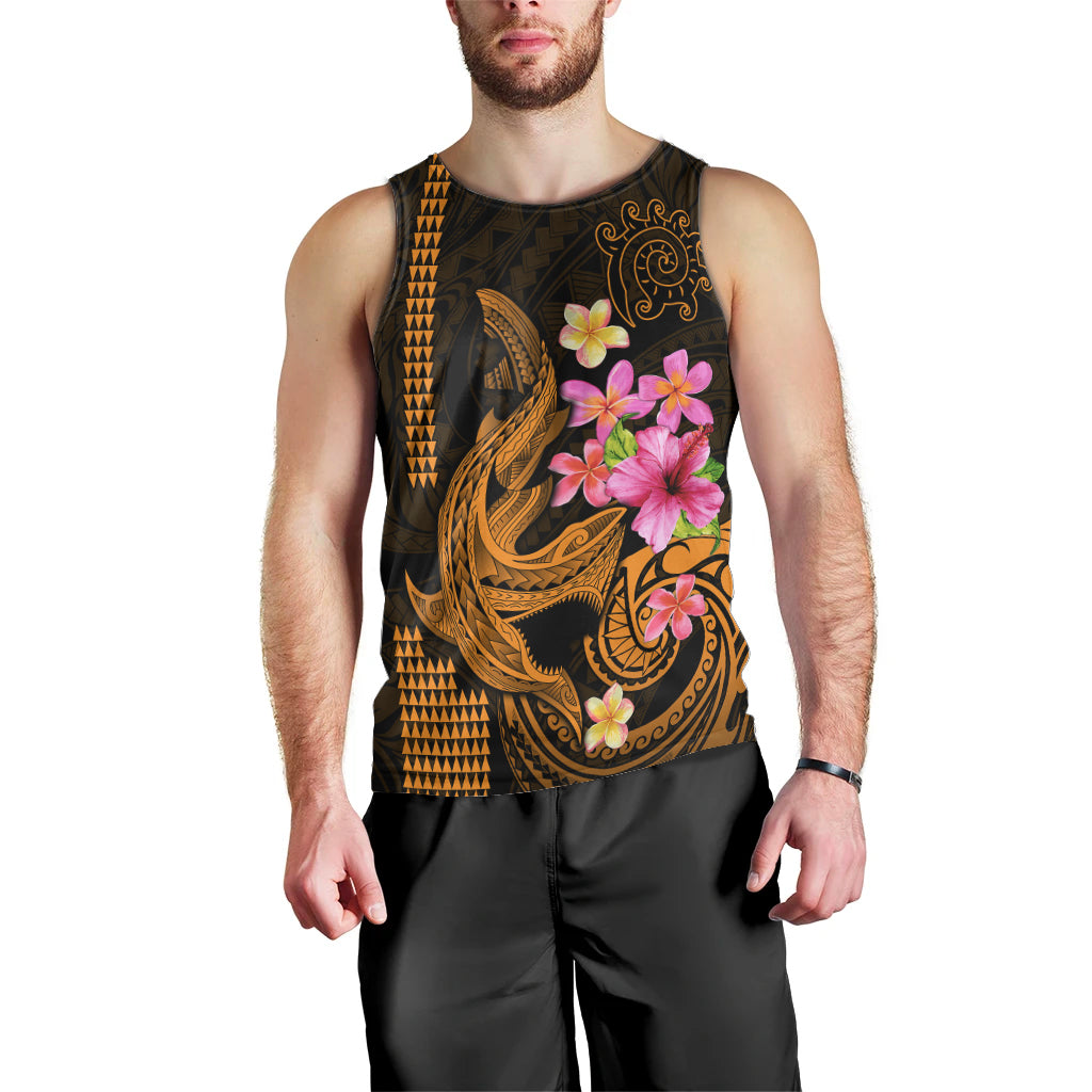 custom-polynesian-men-tank-top-hawaiian-warriors-with-tribal-shark-tattoos-gold