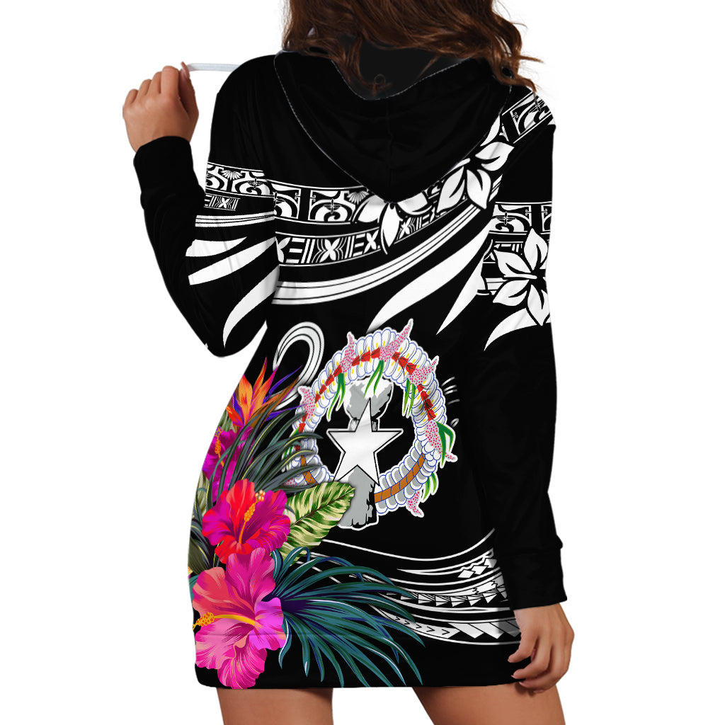 Northern Mariana Islands Hoodie Dress Happy Independence Day - Wonder Print Shop