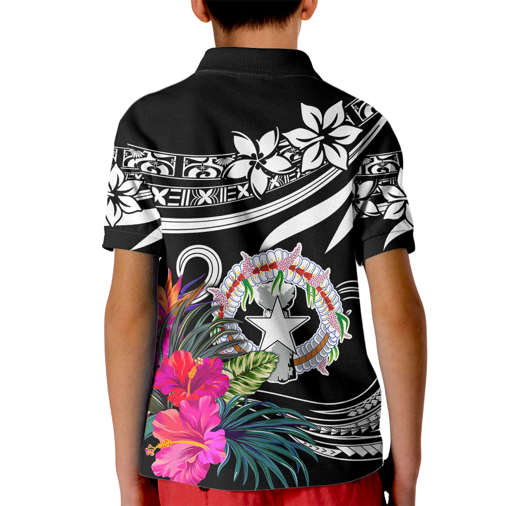 Custom Northern Mariana Islands Kid Polo Shirt Happy Independence Day - Wonder Print Shop