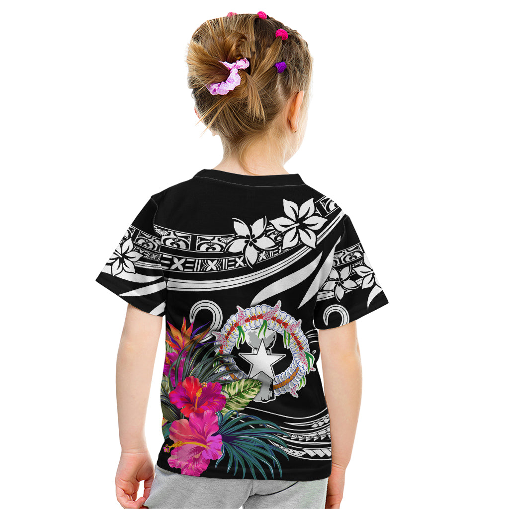 Custom Northern Mariana Islands Kid T Shirt Happy Independence Day - Wonder Print Shop
