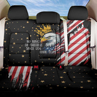 No Kings In America Since 1776 Back Car Seat Cover We The People USA Flag - Wonder Print Shop