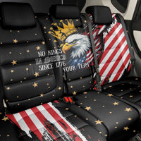No Kings In America Since 1776 Back Car Seat Cover We The People USA Flag - Wonder Print Shop