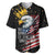 No Kings In America Since 1776 Baseball Jersey We The People USA Flag - Wonder Print Shop