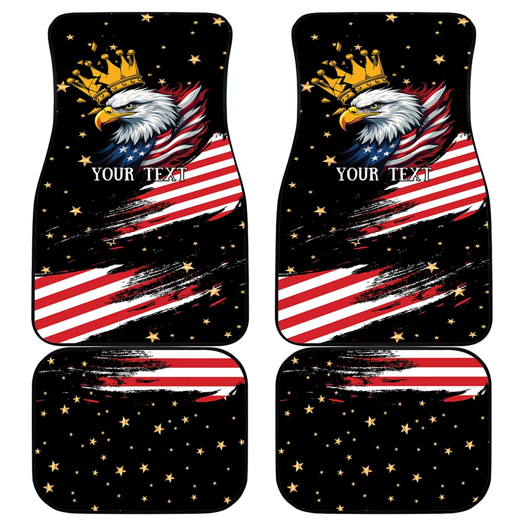 No Kings In America Since 1776 Car Mats We The People USA Flag - Wonder Print Shop