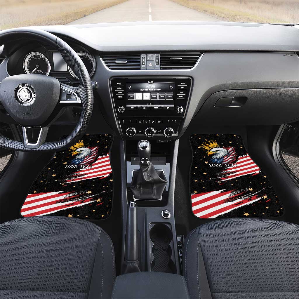 No Kings In America Since 1776 Car Mats We The People USA Flag - Wonder Print Shop