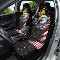 No Kings In America Since 1776 Car Seat Cover We The People USA Flag - Wonder Print Shop