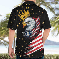 No Kings In America Since 1776 Hawaiian Shirt We The People USA Flag - Wonder Print Shop
