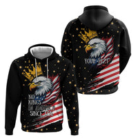 No Kings In America Since 1776 Hoodie We The People USA Flag - Wonder Print Shop