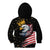 No Kings In America Since 1776 Kid Hoodie We The People USA Flag - Wonder Print Shop