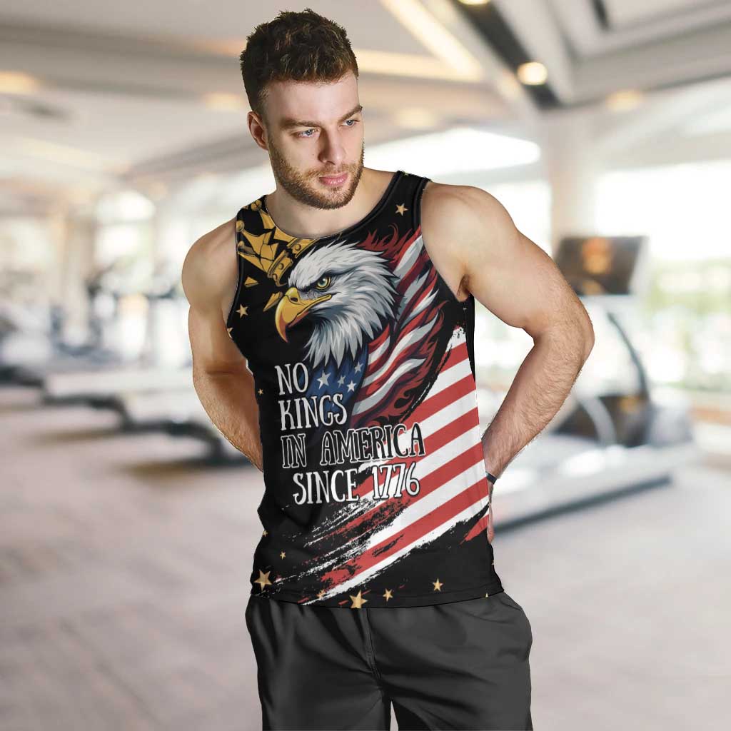 No Kings In America Since 1776 Men Tank Top We The People USA Flag - Wonder Print Shop