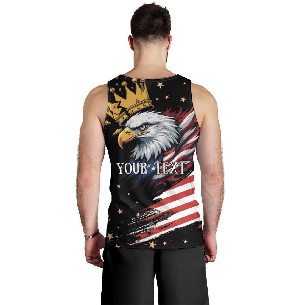 No Kings In America Since 1776 Men Tank Top We The People USA Flag - Wonder Print Shop