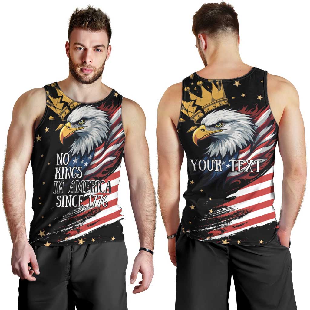No Kings In America Since 1776 Men Tank Top We The People USA Flag - Wonder Print Shop