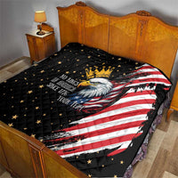No Kings In America Since 1776 Quilt We The People USA Flag - Wonder Print Shop