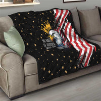 No Kings In America Since 1776 Quilt We The People USA Flag - Wonder Print Shop