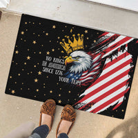 No Kings In America Since 1776 Rubber Doormat We The People USA Flag - Wonder Print Shop