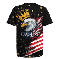 No Kings In America Since 1776 Rugby Jersey We The People USA Flag - Wonder Print Shop