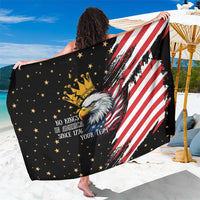 No Kings In America Since 1776 Sarong We The People USA Flag - Wonder Print Shop