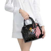 No Kings In America Since 1776 Shoulder Handbag We The People USA Flag - Wonder Print Shop