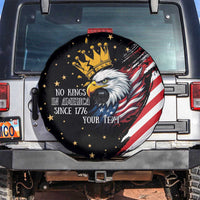 No Kings In America Since 1776 Spare Tire Cover We The People USA Flag - Wonder Print Shop