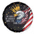 No Kings In America Since 1776 Spare Tire Cover We The People USA Flag - Wonder Print Shop